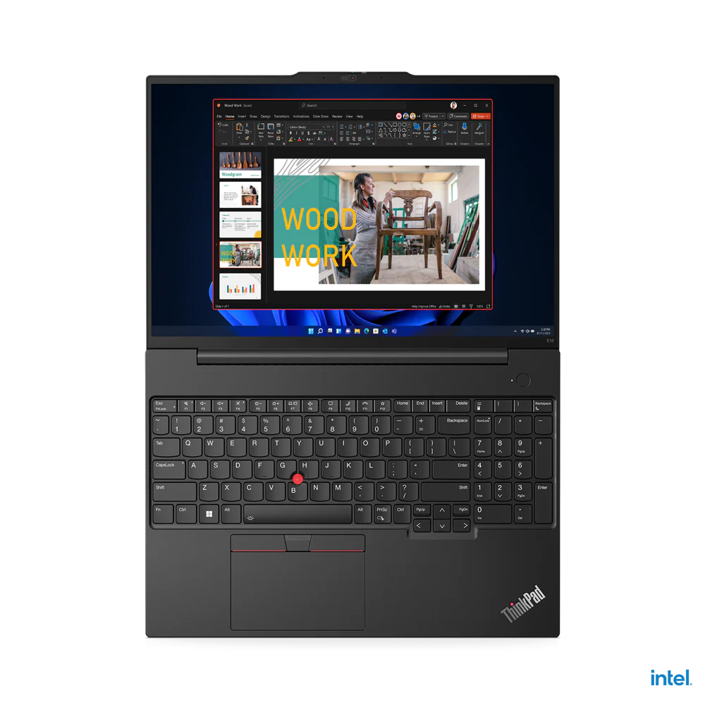 LENOVO ThinkPad E16 Gen 1 Laptop - Intel Core i7-1355U, 8GB DDR4, 512GB SSD, Intel, 16-inch WUXGA, Dos - Image 8