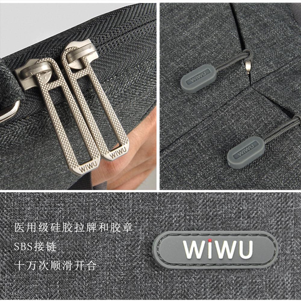 WiWU Gent Business Laptop Sleeve Bag Water Repellent Case for MacBook Tablet 13.3 inch - Image 4