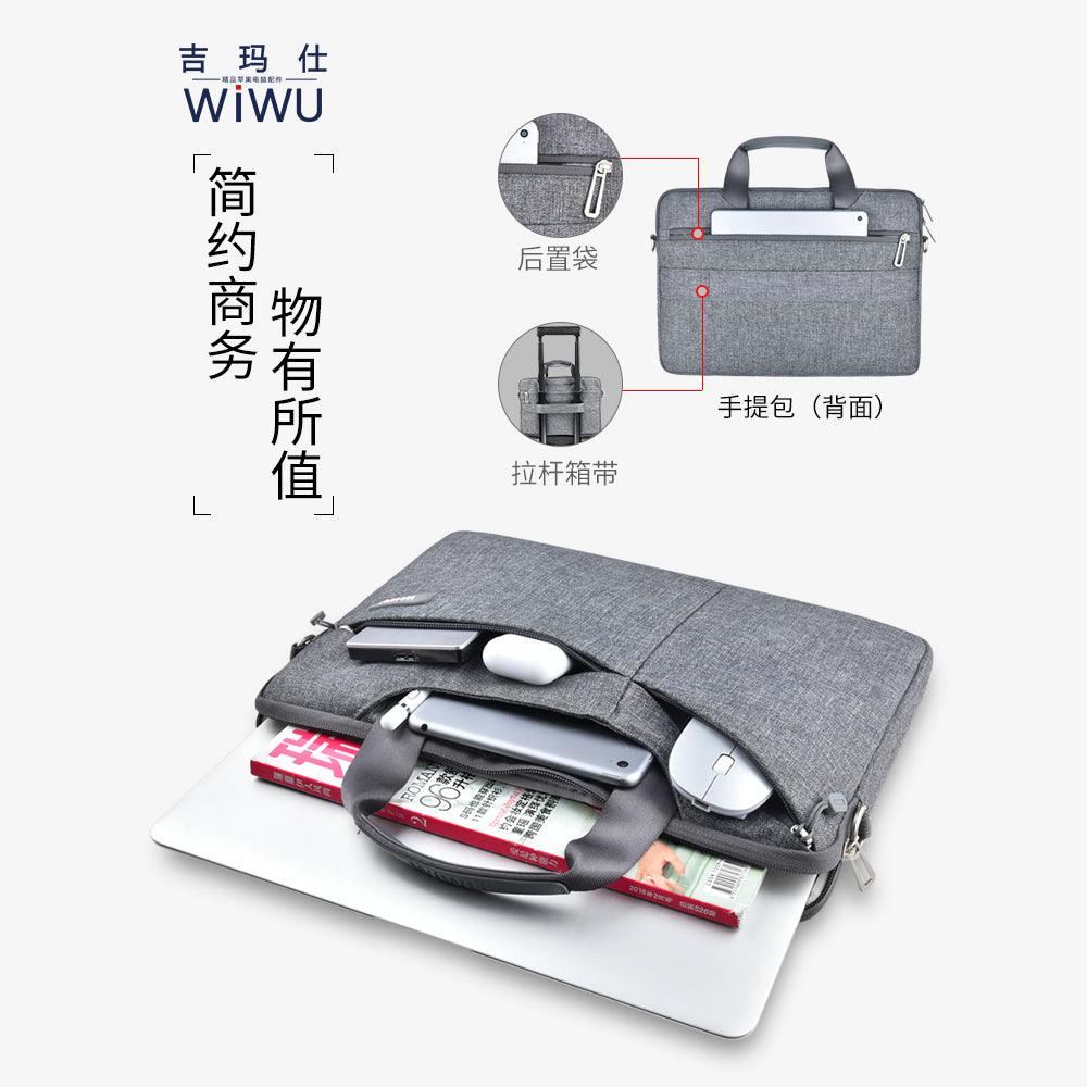 WiWU Gent Business Laptop Sleeve Bag Water Repellent Case for MacBook Tablet 13.3 inch - Image 6